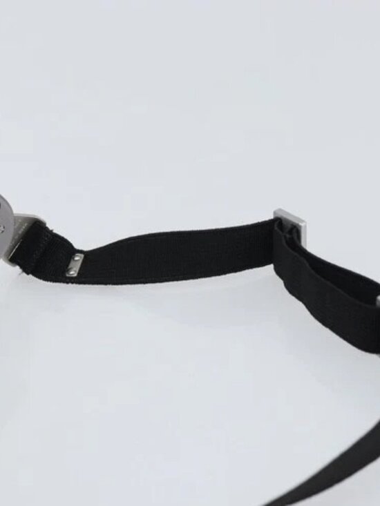 CHANEL Goggles Sunglasses plastic Black CC Auth SW1992 main image 4